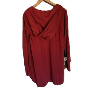 Prairie Underground Crimson tunic/dress Hoodie